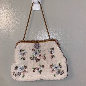 Fully Beaded Clutch Evening Purse